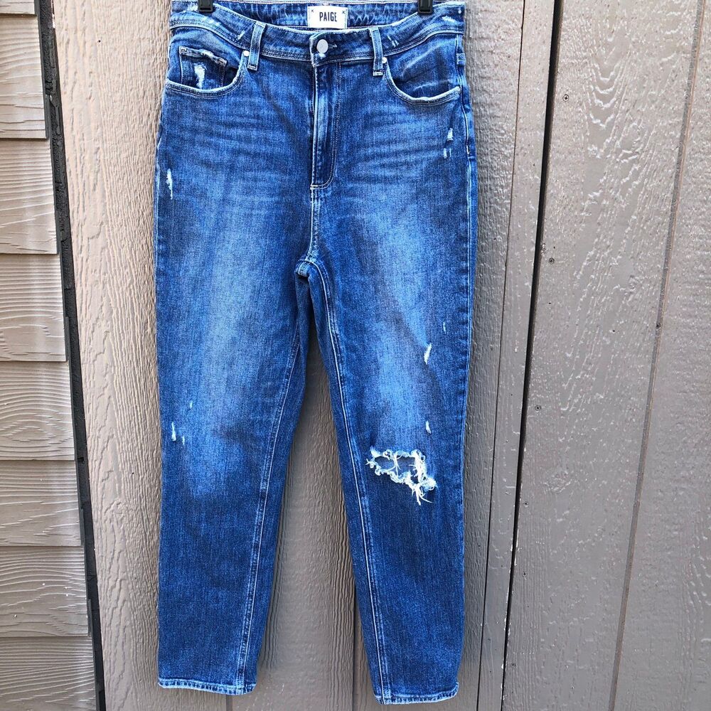 Paige Sarah slim distressed jeans women’s size 30 in waist